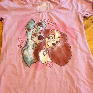3 for $10 Disney Store Lady and the Tramp tee